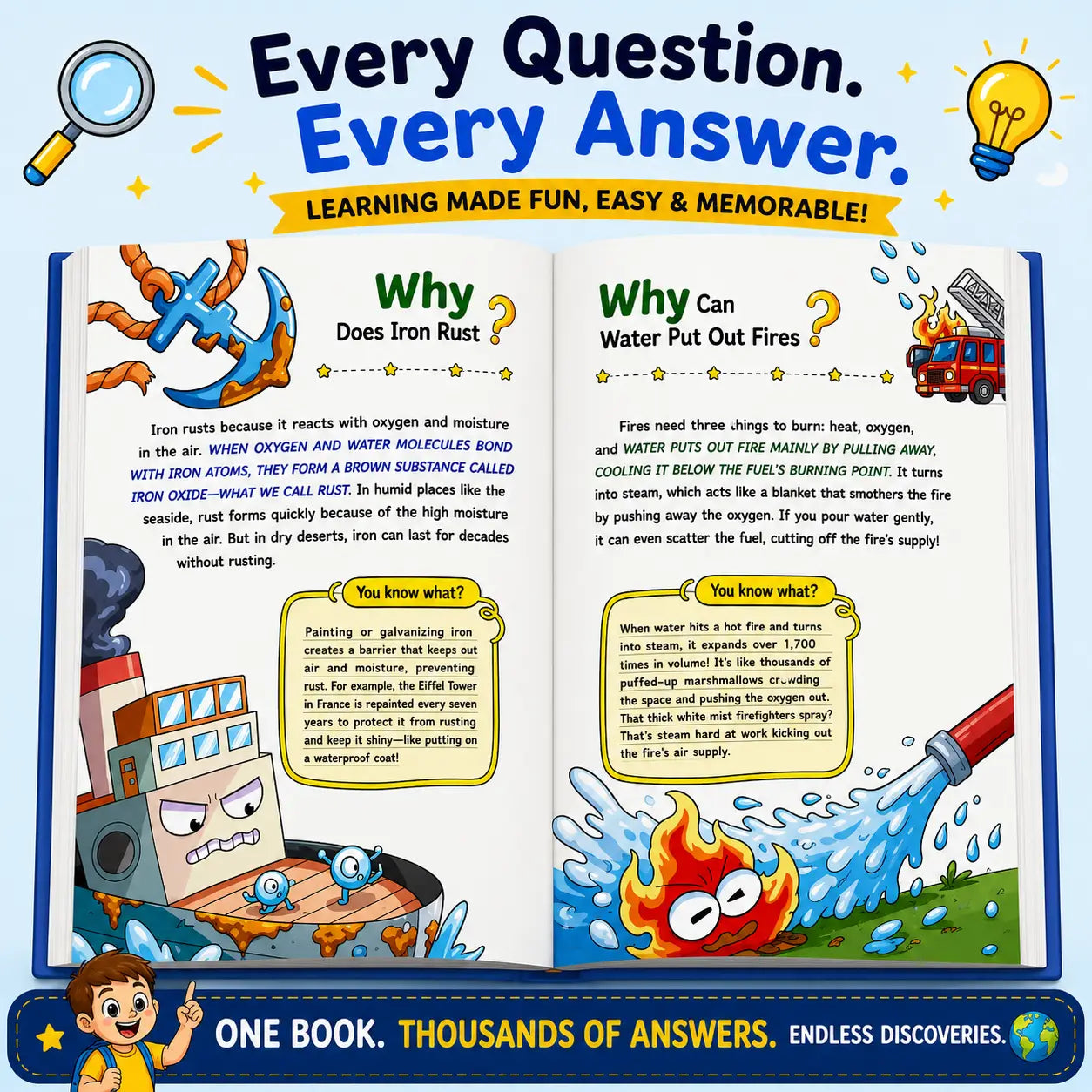 WonderWise® - 100,000 Whys Educational book