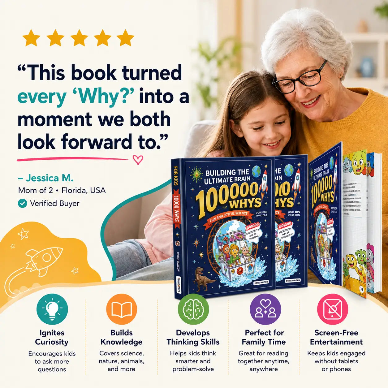 WonderWise® - 100,000 Whys Educational book