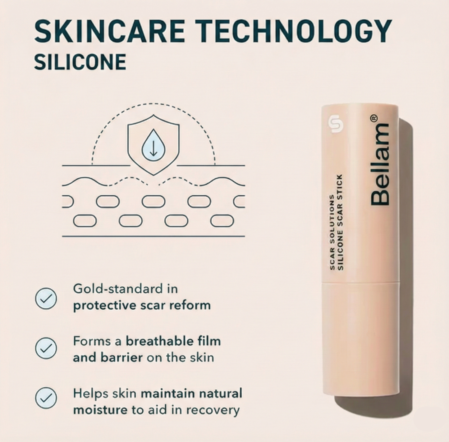 Silicone Scar Stick