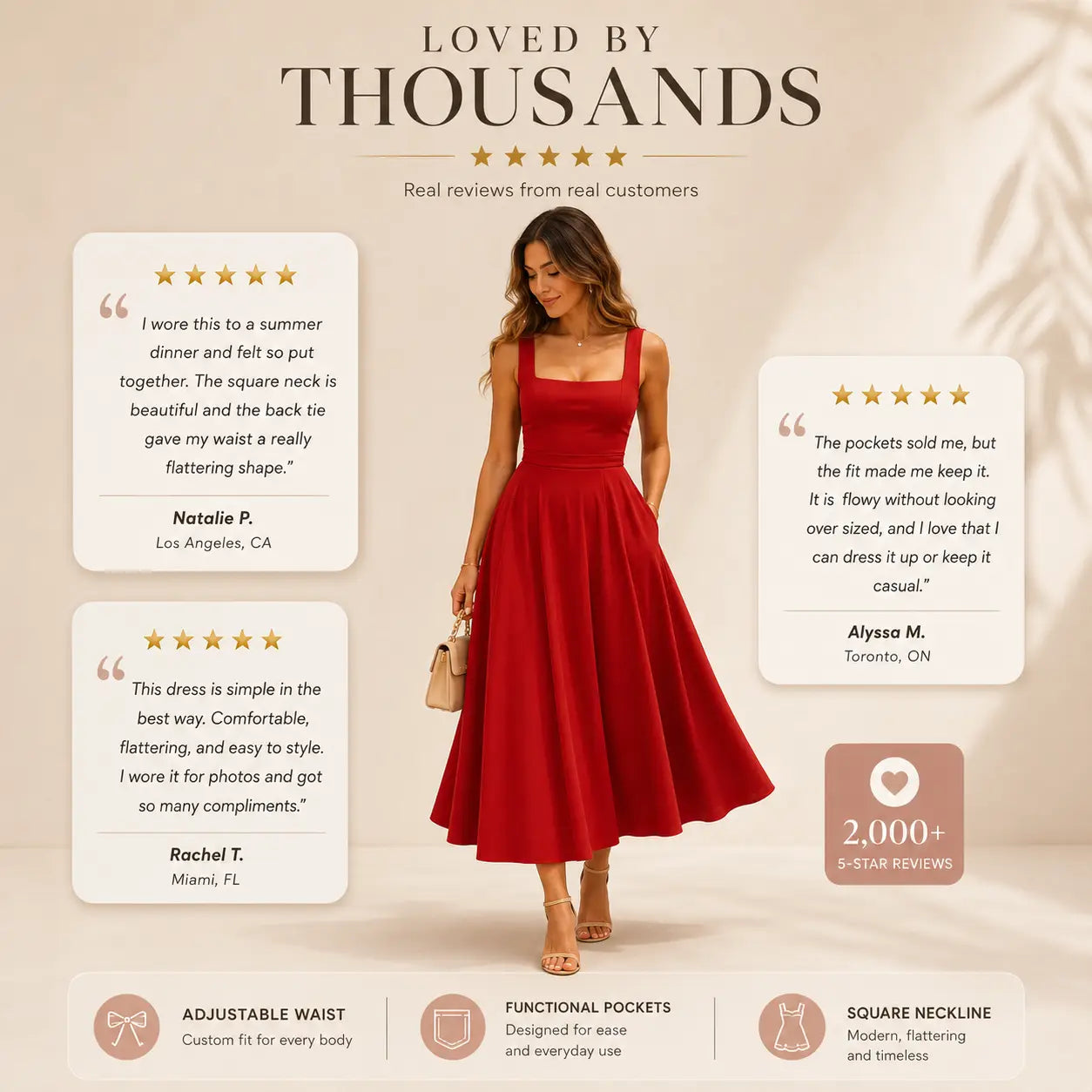 Éloise Midi Dress